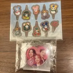 未開封 TWICE ファミマ ケーキ 特典 アクリルオーナメント キーホルダー