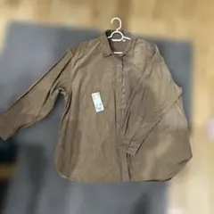 新品未使用　UNIQLO コーデュロイシャツ 長袖シャツ XL