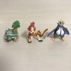ポケモン モンコレ ドダイドス エンペルト ゴウカザル メタリック