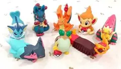 ポケモン ソフビフィギュア 8体セット