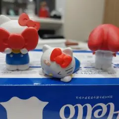 値下げ。ハローキティ、マイメロ フィギュア 3体セット