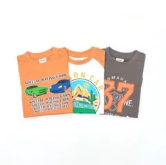 男の子 子供服 130cm 長袖 Tシャツ 新品 車 まとめ売り GWN8-3