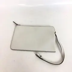FENDI コスメポーチ レザー ホワイトのサムネイル