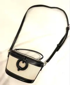 【美品】ZARA ザラ ミニショルダーバッグ　2WAY 人気デザイン