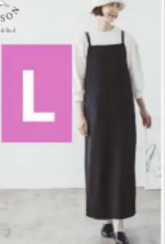 新品未使用　シーズンリーズン　ブラック キャミワンピース Lサイズ