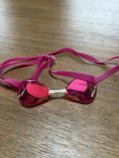 VIEW 水泳用ゴーグル ピンク ミラー