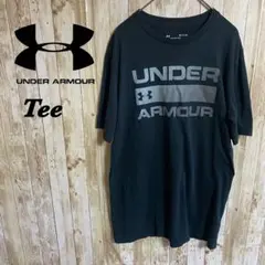 【E58】UNDER ARMOURアンダーアーマープリントロゴTee