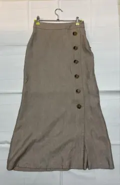 MERCURYDUO タイトスカート ベージュ