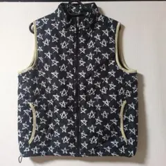 星柄ダウンベスト