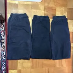 黒のジョガーパンツ3枚セット