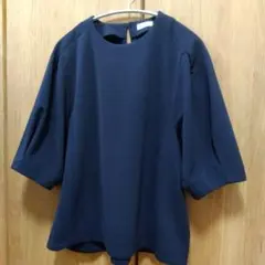 ROPÉ ネイビー 五分袖 トップス