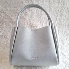 FIRANO フィラノ シルバー 2WAY ハンドバッグ ショルダーバッグ