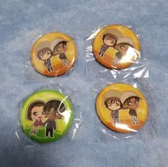 名探偵コナン　缶バッジ　ガチャポン　ガシャポン　ガチャガチャ　服部平次　京極真