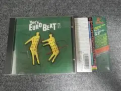 CD DISCO ディスコ That's EUROBEAT VOL.21