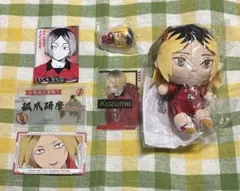 ハイキュー　孤爪研磨　マスコット　カード　フィギュア
