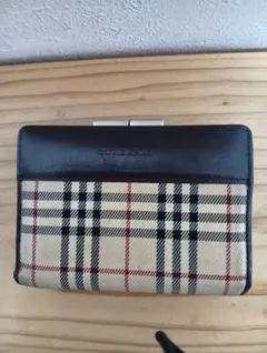Burberry チェック柄 二つ折り財布
