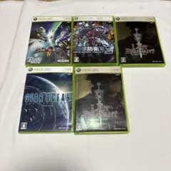 Xbox 360 ゲームソフト 5本セット