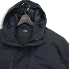 ユニクロ ハイブリッドダウンパーカ Mサイズ ブラック