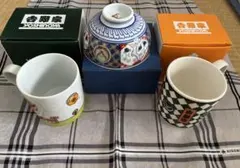 吉野家　非売品　茶碗　マグカップ　食器3点セット　新品　有田焼