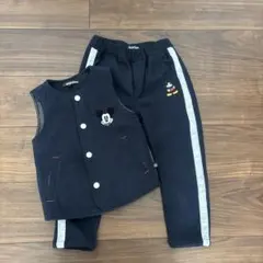 ミッキーマウス ダウンベストとパンツセット 100cm