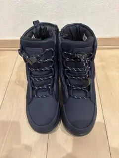 【美品】CEDAR CREST ハイカットスノーブーツ 紺色 レディース