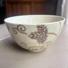 茶道具 色絵桐茶碗 共箱 弘竹 - メルカリ