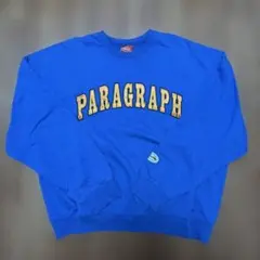 Paragraph パラグラフ スウェット ブルーのサムネイル