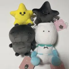 ちいかわぽてたま、流れ星、黒い流れ星、むちゃうマン、グレーの子古本屋のサムネイル