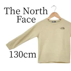 ★美品 The North Face ベージュ トレーナー 130cm