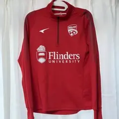 Adelaide United フルジップジャージ Sサイズ レッド
