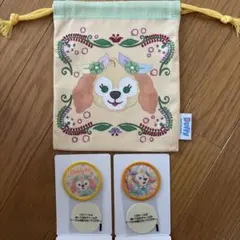 クッキーアン きんちゃく ワッペン