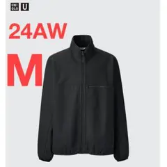 【完売品】★UNIQLO U★24AW★ブラッシュドジャージーブルゾン★M
