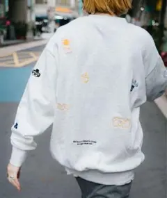 刺繍　スウェット　フリークスストア　freak's store chou yi
