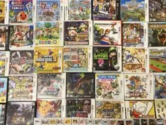 ニンテンドー3DS ソフト ポケモン妖怪ウォッチモンハンマリオ多数58本セット ニンテンドー3DS ソフト ポケモン妖怪ウォッチモンハンマリオ多数58本