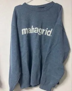 mahagrid ニット ブルーのサムネイル