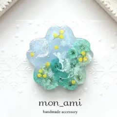 レジン ドライフラワー 白鳥と妖精さんヘアゴム - メルカリ