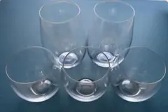 薄グラス 5個セット 希少