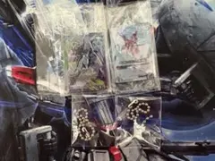 ガンダムカードゲーム　アクリルチャーム　νガンダム　ガンダムエアリアル改修型