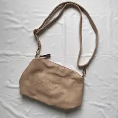 【良品】FIRANO レザーショルダーバッグ ピンク