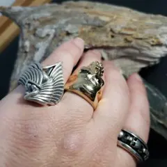 飛羽（ツバサ）MINI PENDANT 天使の羽根と悪魔の羽根・ペンダント 