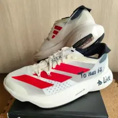 adizero アディオスプロ3 限定コレクション ホワイト/レッド　26センチ