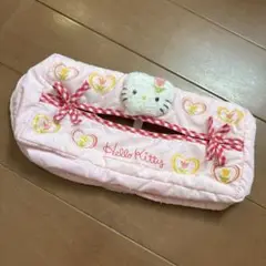 平成レトロ　希少　当時品　2002年製　ハローキティー　ティッシュケース