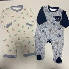 70 ロンパース 2点セット 男の子