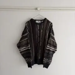 マルチカラー ニット