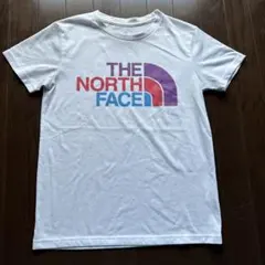 【ノースフェイス 】カラフルロゴTシャツ レディースロゴドン S