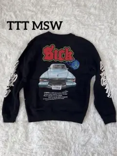 TTT MSW クルーネック スウェット ブラックのサムネイル