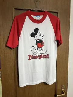 ミッキーマウス ヴィンテージTシャツ リンガー ディズニー
