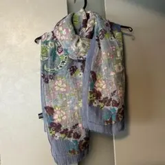 リネンロングスカーフ美品