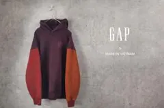 GAP Est1969 カラーブロック オーバーサイズ パーカー S