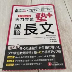 プロフ必読！used中学入試 実力突破 塾プラス国語長文のサムネイル